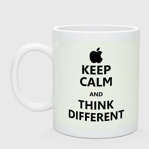 Кружка Keep Calm & Think Different / Фосфор – фото 1