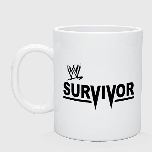 Кружка WWE Survivor / Белый – фото 1