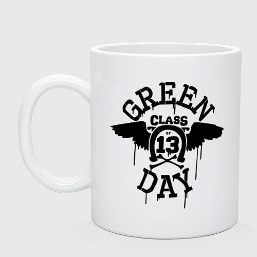 Кружка Green Day: Class of 13 / Белый – фото 1