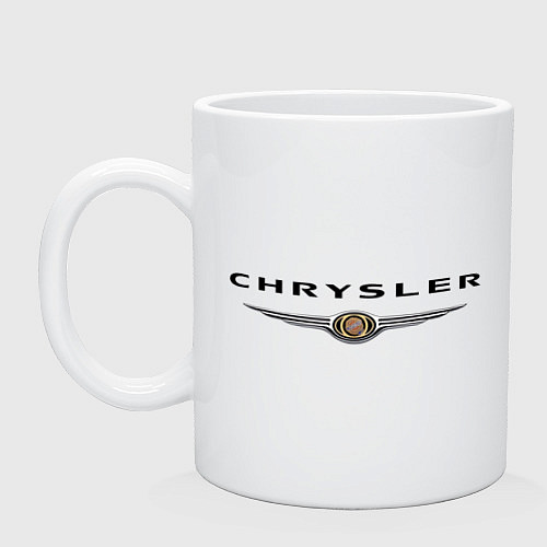 Кружка Chrysler logo / Белый – фото 1