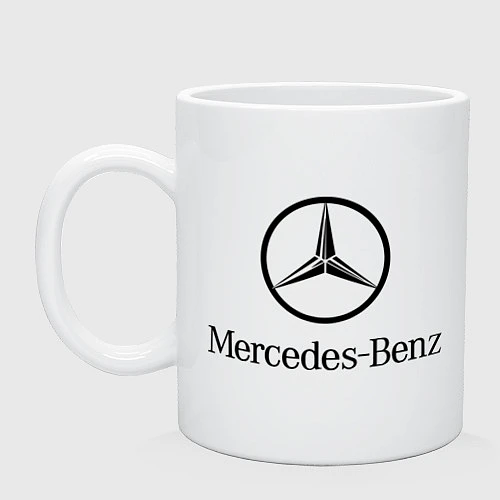 Кружка Logo Mercedes-Benz / Белый – фото 1