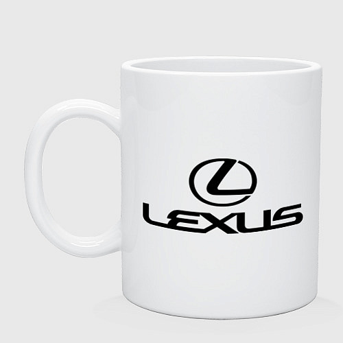 Кружка Lexus logo / Белый – фото 1