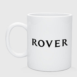 Кружка керамическая Rover, цвет: белый