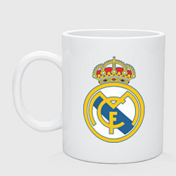 Кружка керамическая Real Madrid FC цвета белый — фото 1
