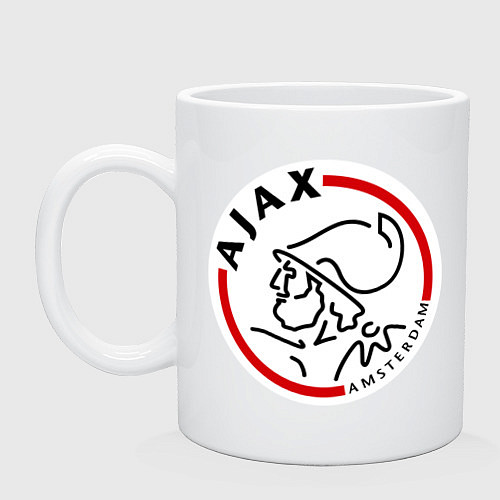 Кружка Ajax FC / Белый – фото 1