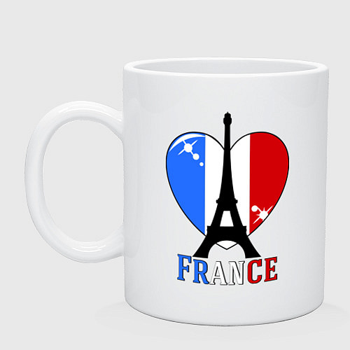 Кружка France Love / Белый – фото 1