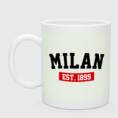 Кружка FC Milan Est. 1899 / Фосфор – фото 1