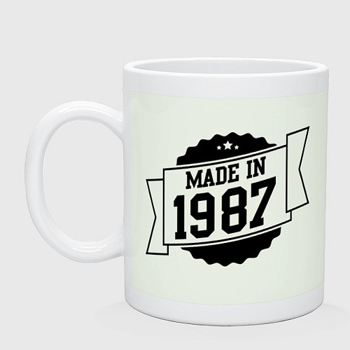 Кружка Made in 1987 / Фосфор – фото 1