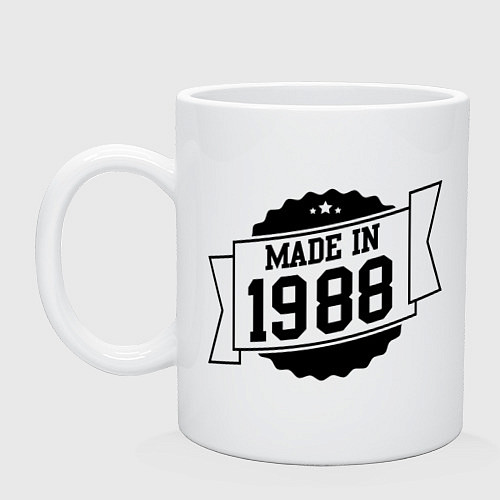 Кружка Made in 1988 / Белый – фото 1