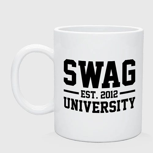 Кружка Swag University / Белый – фото 1