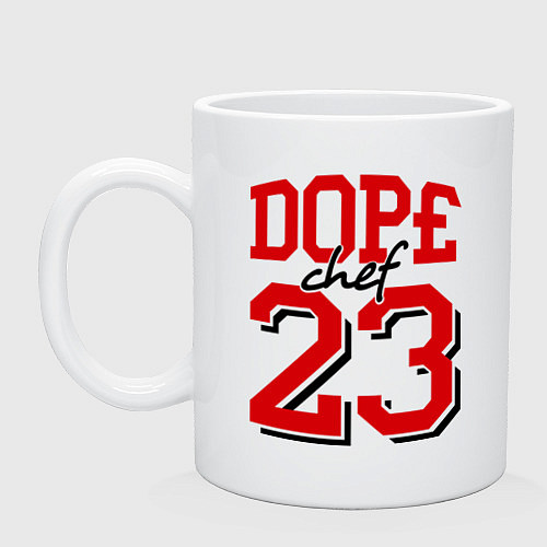 Кружка Dope Chef 23 / Белый – фото 1