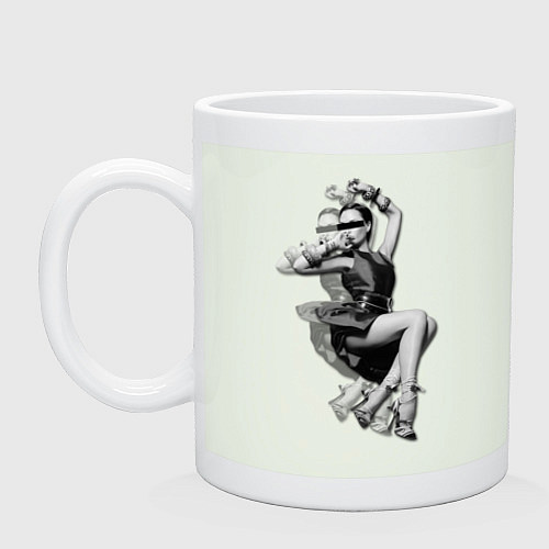 Кружка Виктория Бекхэм / Фосфор – фото 1