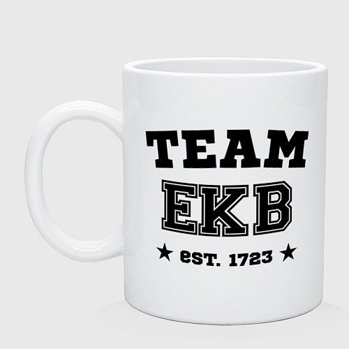 Кружка Team EKB est. 1723 / Белый – фото 1