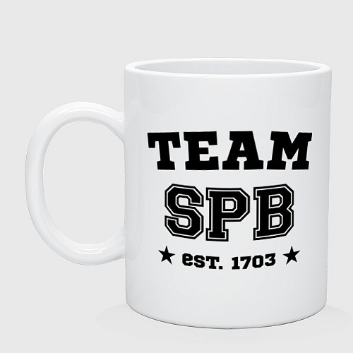 Кружка Team SPB est. 1703 / Белый – фото 1