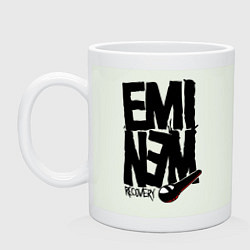 Кружка керамическая Eminem recovery, цвет: фосфор