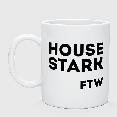 Кружка House Stark FTW / Белый – фото 1