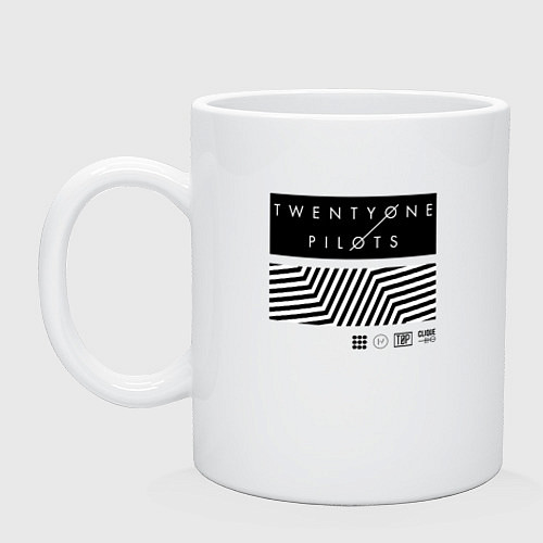 Кружка TOP: Geometry / Белый – фото 1
