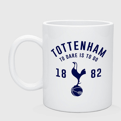 Кружка FC Tottenham 1882 / Белый – фото 1