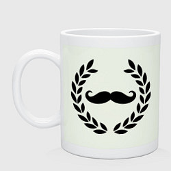 Кружка керамическая Win Moustaches, цвет: фосфор