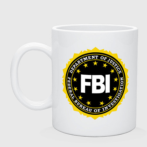 Кружка FBI Departament / Белый – фото 1