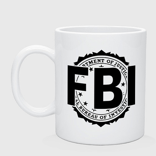 Кружка FBI Agency / Белый – фото 1