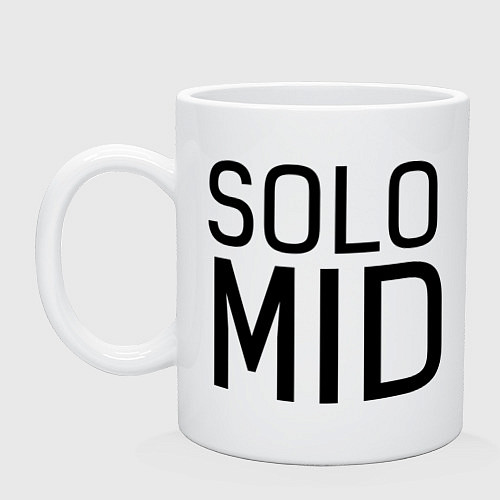 Кружка Solo mid / Белый – фото 1