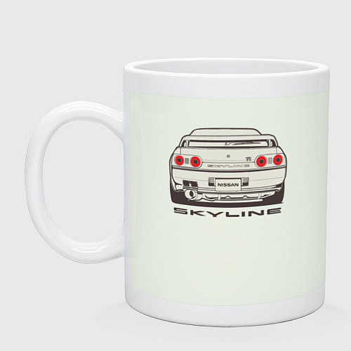 Кружка Nissan Skyline R32 / Фосфор – фото 1