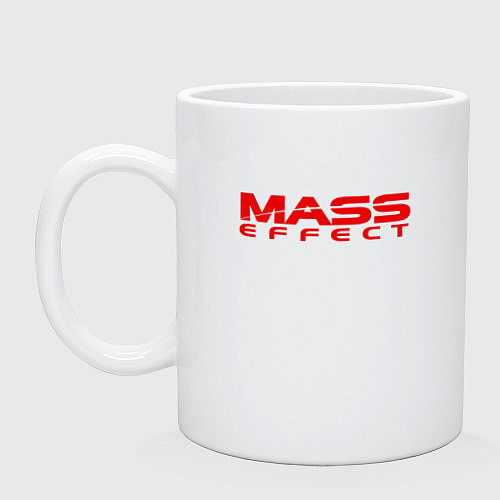 Кружка MASS EFFECT / Белый – фото 1