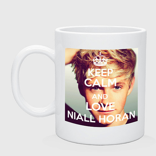 Кружка Keep Calm & Love Niall Horan / Белый – фото 1