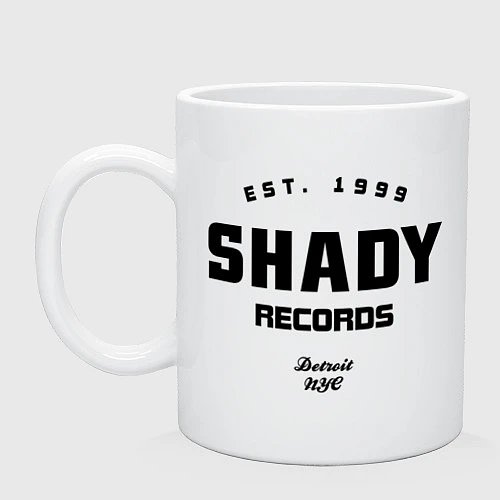 Кружка Shady records / Белый – фото 1