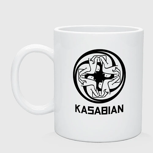 Кружка Kasabian: Symbol / Белый – фото 1
