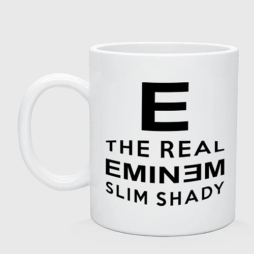 Кружка The real eminem / Белый – фото 1