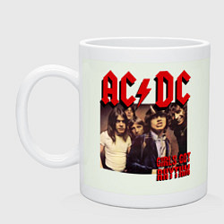 Кружка керамическая Girls got the rhythm, цвет: фосфор