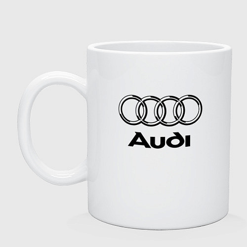 Кружка AUDI / Белый – фото 1