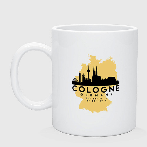 Кружка Cologne / Белый – фото 1