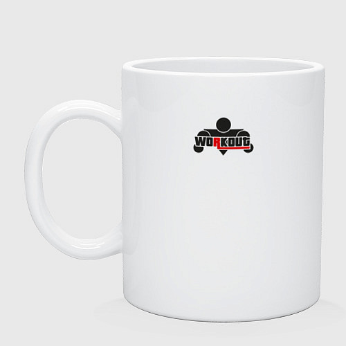 Кружка WorkOut: GTA V Style / Белый – фото 1