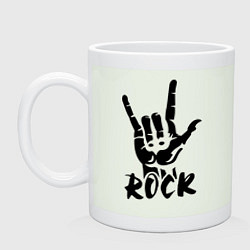 Кружка керамическая Real Rock, цвет: фосфор