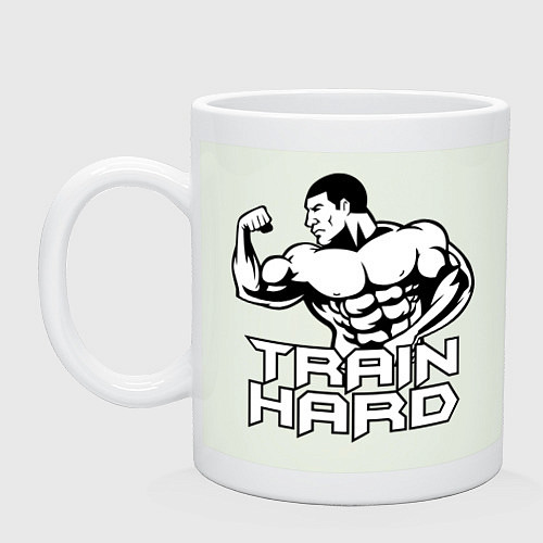 Кружка Train hard / Фосфор – фото 1