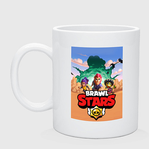 Кружка BRAWL STARS TEAM / Белый – фото 1