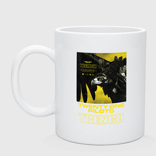 Кружка TOP: TRENCH / Белый – фото 1