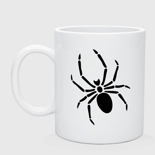 Кружка Страшный паук / Белый – фото 1