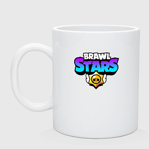 Кружка BRAWL STARS / Белый – фото 1