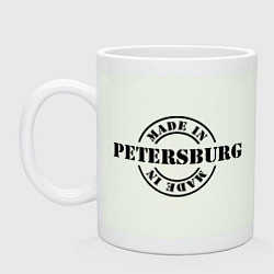 Кружка керамическая Made in Petersburg, цвет: фосфор