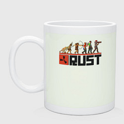 Кружка керамическая Evolution Rust, цвет: фосфор