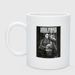 Кружка керамическая Lindemann, цвет: белый