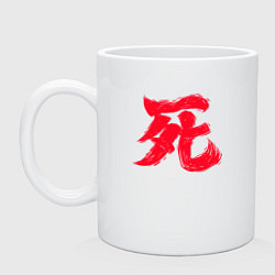 Кружка керамическая Sekiro: Shadows Die Twice, цвет: белый