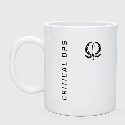 Кружка CRITICAL OPS C-OPS / Белый – фото 1
