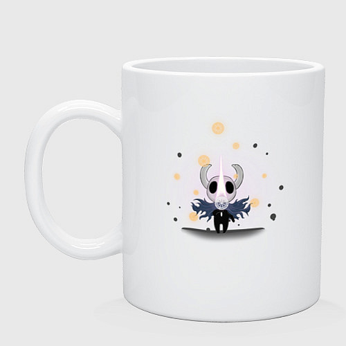 Кружка Hollow knight Полый рыцарь / Белый – фото 1
