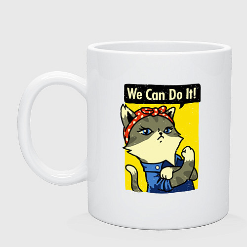 Кружка We Can Do It / Белый – фото 1