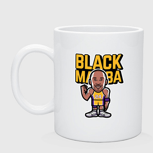 Кружка Kobe - Black Mamba / Белый – фото 1